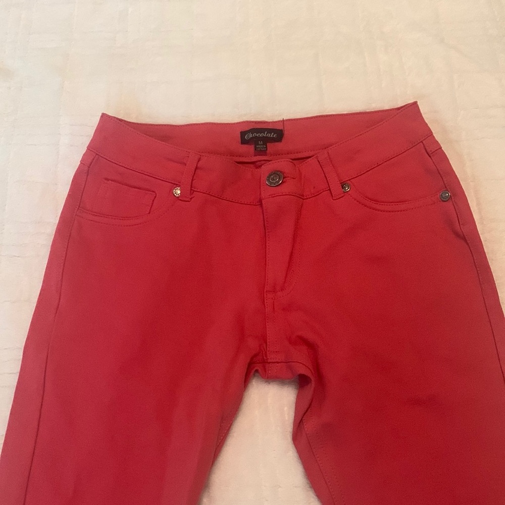 Pink jeggings